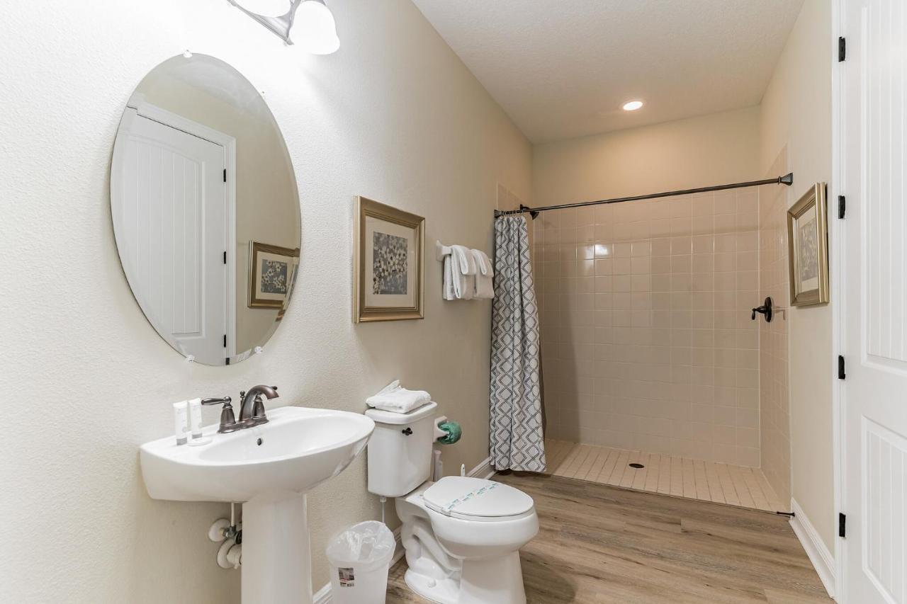 Huge 10 Bdr Family House With Arcades And Free Pool Heat Near Disney Orlando Exteriör bild