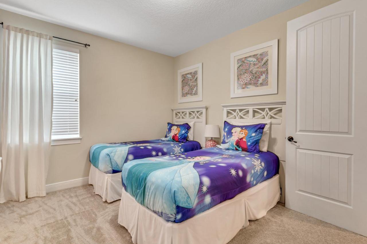 Huge 10 Bdr Family House With Arcades And Free Pool Heat Near Disney Orlando Exteriör bild