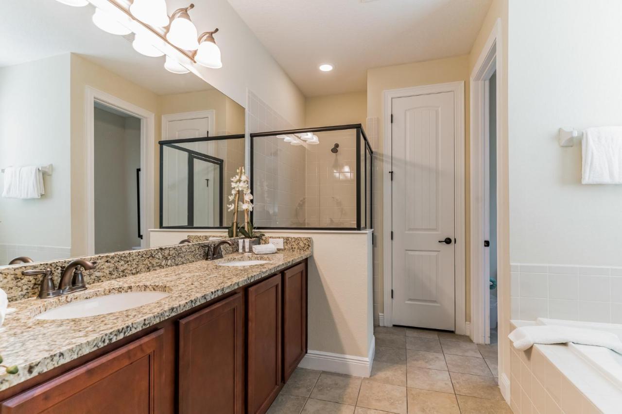 Huge 10 Bdr Family House With Arcades And Free Pool Heat Near Disney Orlando Exteriör bild